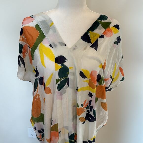 Roller Rabbit Women’s Multi Fruit Tamou Midi Dress - NWT - Picture 3 of 7